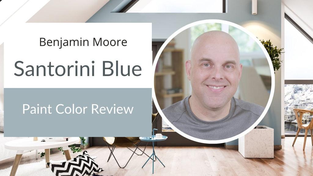 Benjamin Moore Santorini Blue Paint Color Review