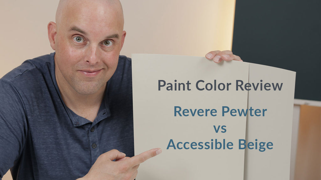 Benjamin Moore Revere Pewter vs Sherwin Williams Accessible Beige Color Review