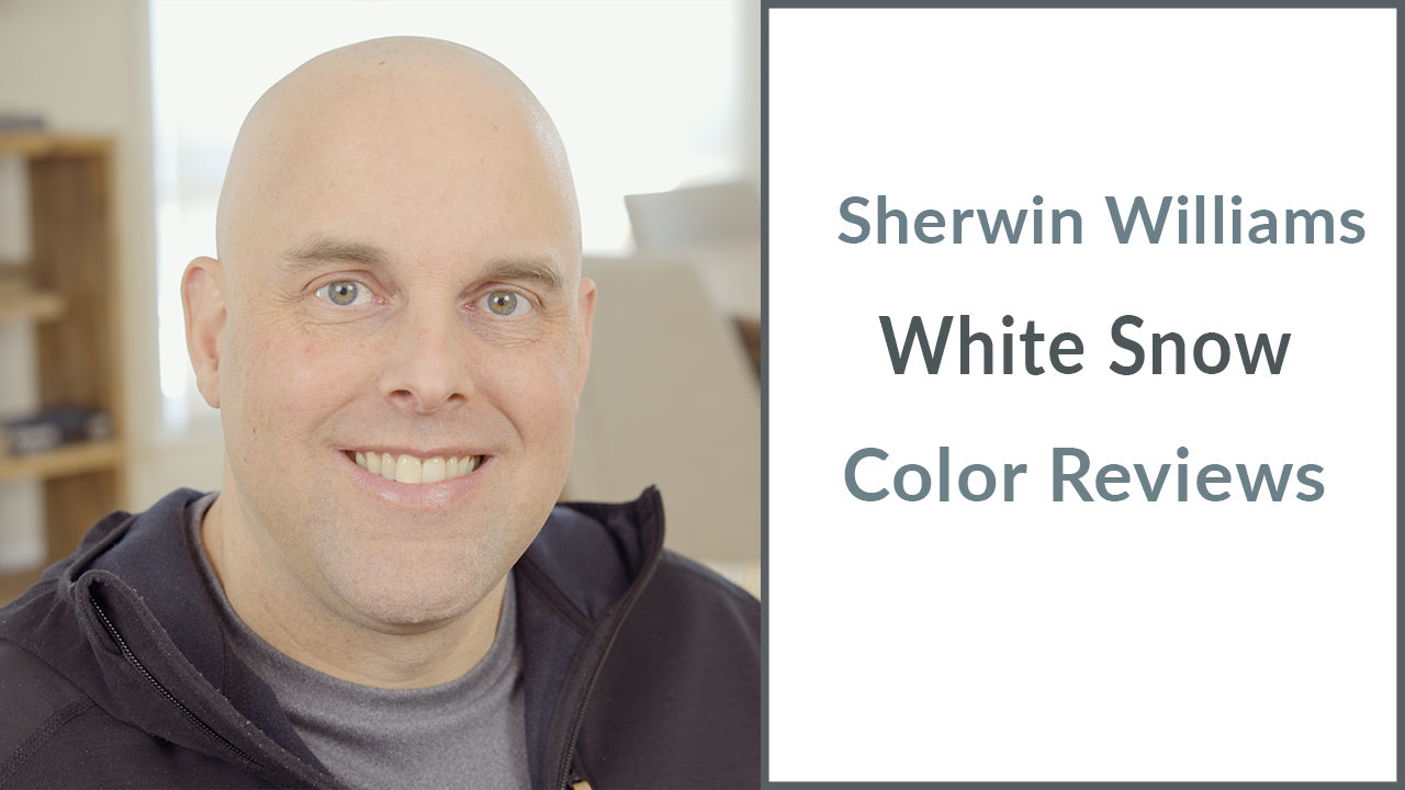 Sherwin Williams WHITE SNOW 9541: Color Review - Kylie M Interiors