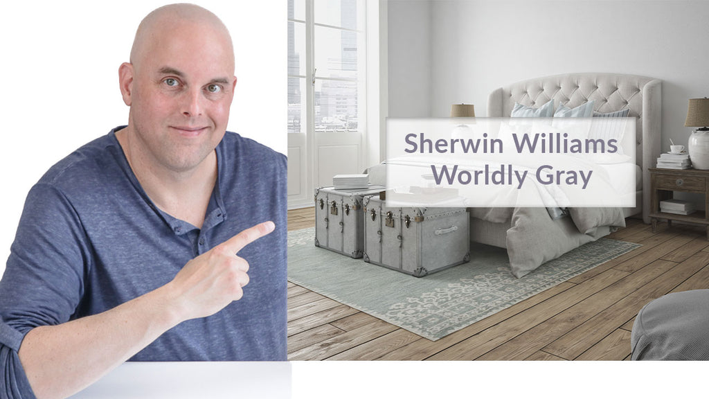 Sherwin Williams Worldly Gray Color Review